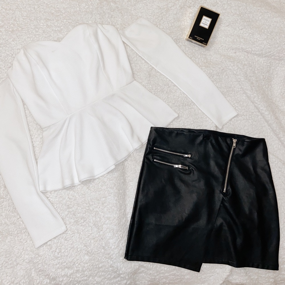White Off - Shoulder Blouse
